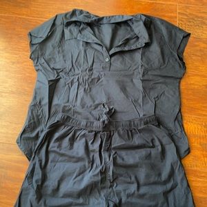 Uniqlo Navy pajama set